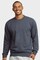 Men's Lightweight Fleece Sweatshirt Cotton Blend Crewneck Pullover for Casual Wear